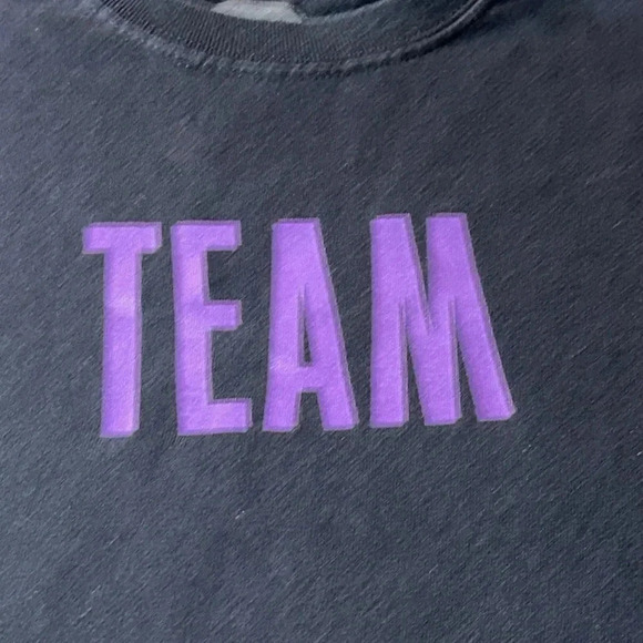 justin Bieber stadium tour concert short sleeve black t/shirt size small unisex - Picture 3 of 4